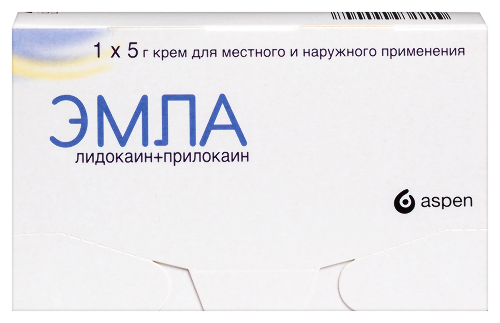 Эмла 1 шт. крем для местного и наружного применения 5 гр