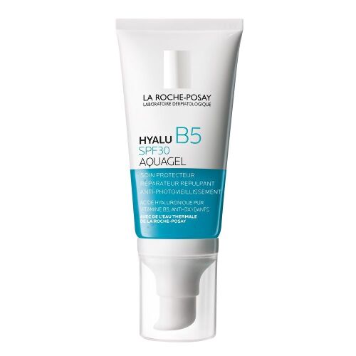 La Roche-Posay Hyalu B5 Концентрированный аквагель для увлажнения и тонуса кожи лица от морщин с гиалуроновой кислотой и пантенолом, SPF30, 50 мл