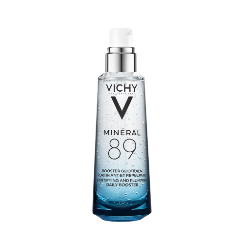 Vichy Mineral 89 Увлажняющая гель-сыворотка для кожи лица, подверженной агрессивным внешним воздействиям, с гиалуроновой кислотой, 75 мл