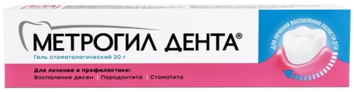 Гель для нанесения на десны 20 гр