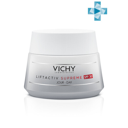 Liftactiv Supreme Антивозрастной крем-уход для лица против морщин, для упругости и омоложения всех типов кожи SPF 30, 50 мл.