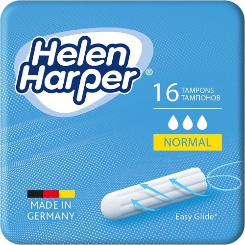Helen harper normal тампоны женские гигиенические без аппликатора 16 шт.
