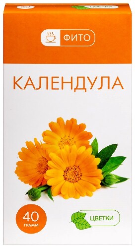 Фито календула цветки 40 гр