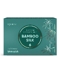 E-rasy прокладки гигиенические женские bamboo silk night super+ 6 шт.