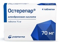 Остерепар 70 мг 4 шт. таблетки